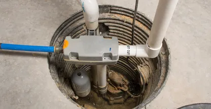 Sump pump installation and repair services