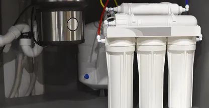 Water softening and treatment system installation